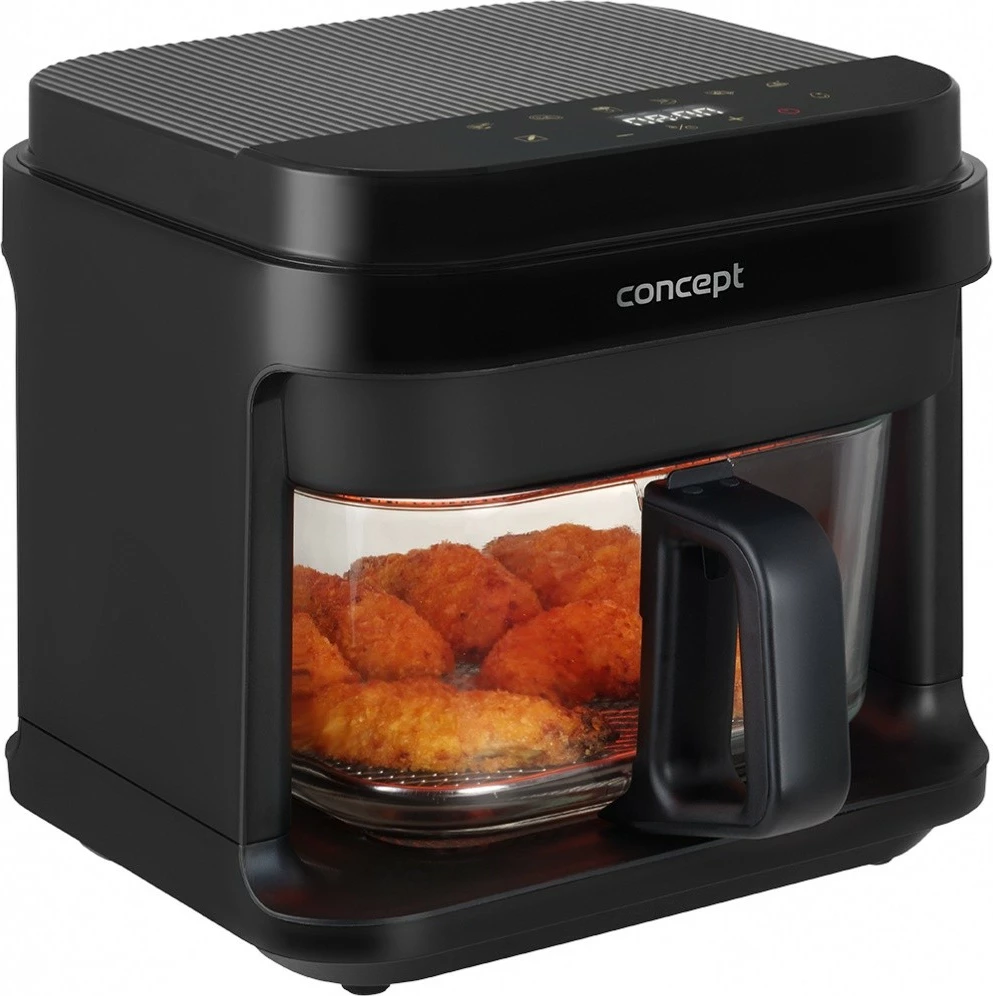 Friteza na vroč zrak Concept FR5500, 5,5 L, črna Friteza na vroč zrak Concept FR5500, 5,5 L, črna