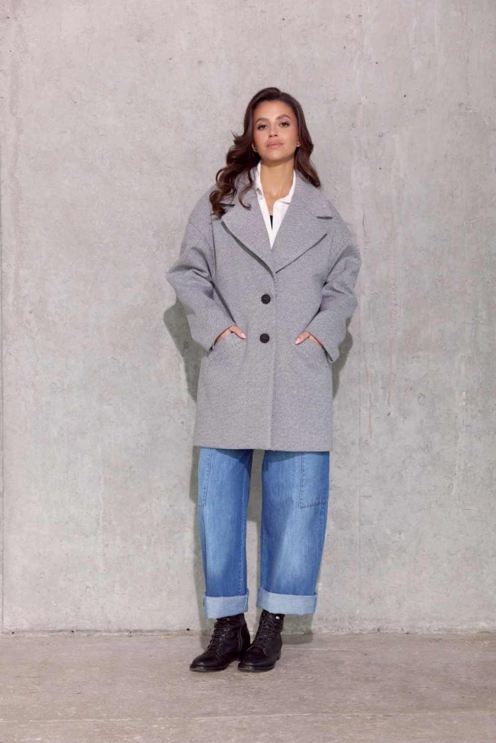 Kratka plašč Betty, Roco Fashion 192228, črn