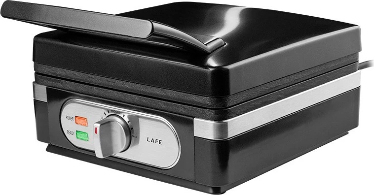 Gofrnik 1400 W, črn, Lafe WaffleMaster