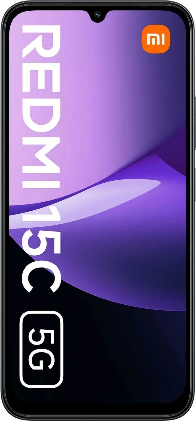 Pametni telefon Xiaomi Redmi 15C 5G, 4/256GB, črn