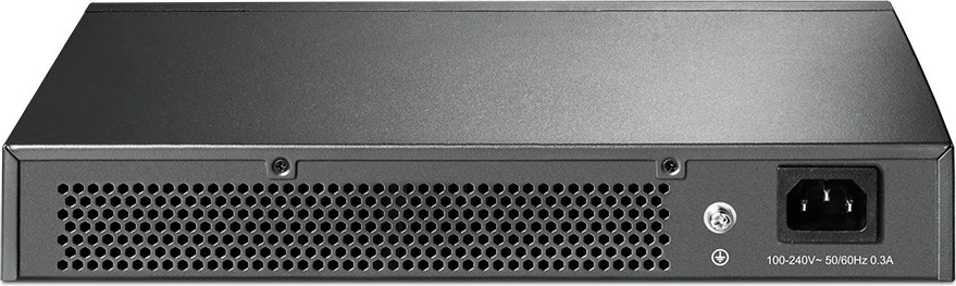 Preklopnik TP-Link, 16 vrat, črn