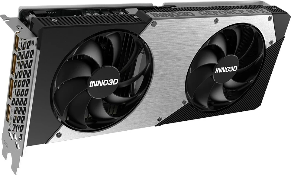 Grafična kartica INNO3D GeForce RTX 5060 Twin X2 OC, 8 GB GDDR7, črna
