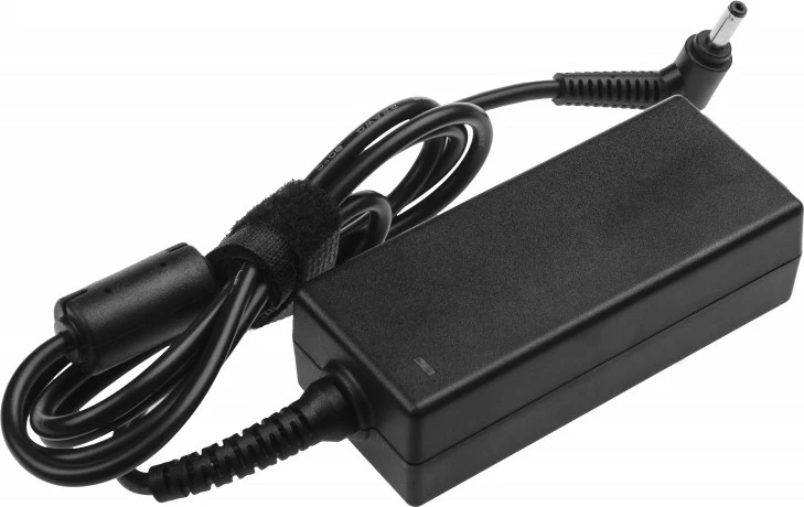 Polnilec za prenosnik Green Cell PRO AD70P, 19 V, 1,75 A, 33 W, za Asus X201E, črn