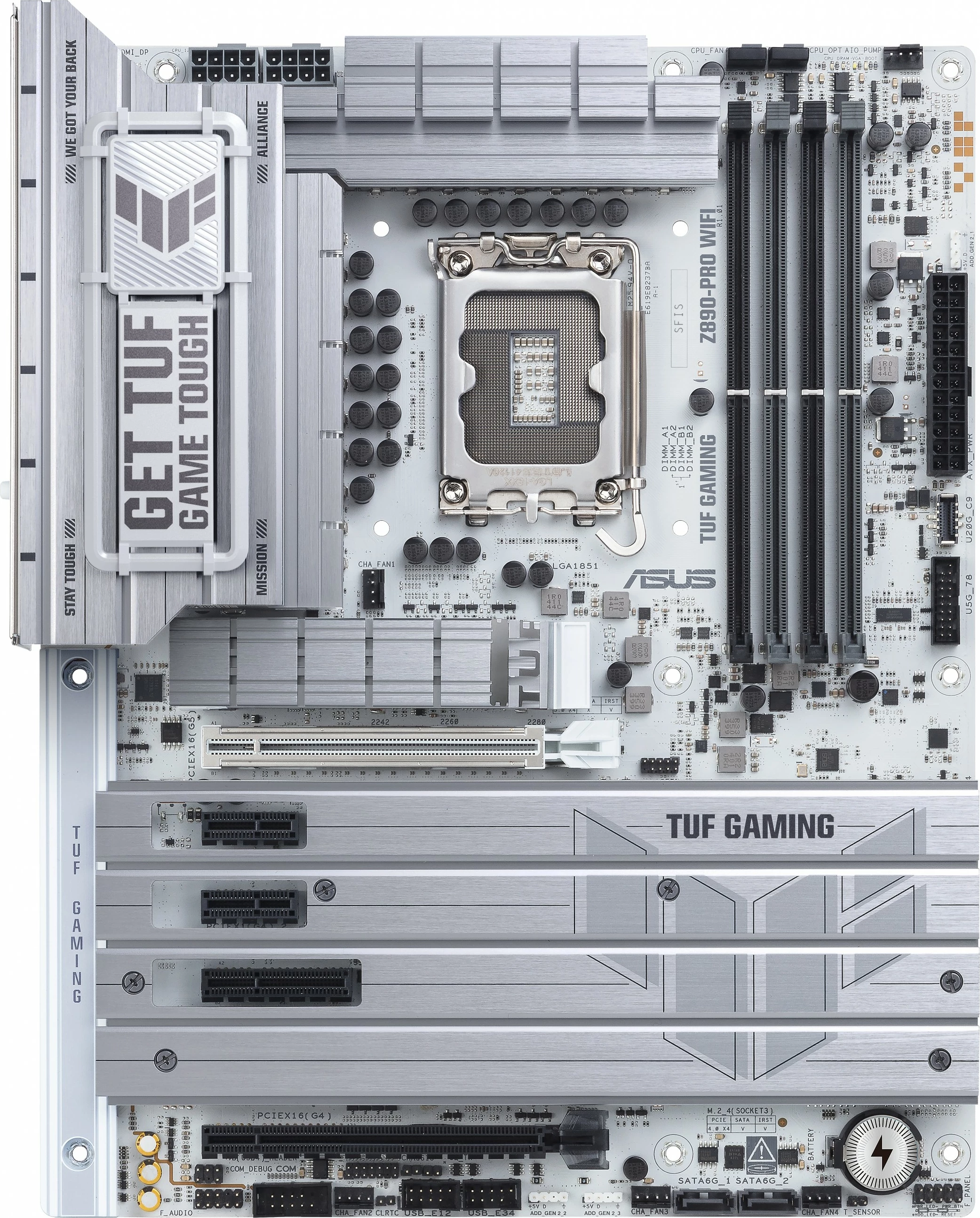 Matična plošča TUF GAMING Z890-PRO WIFI ASUS, Intel LGA 1851, DDR5, 192 GB
