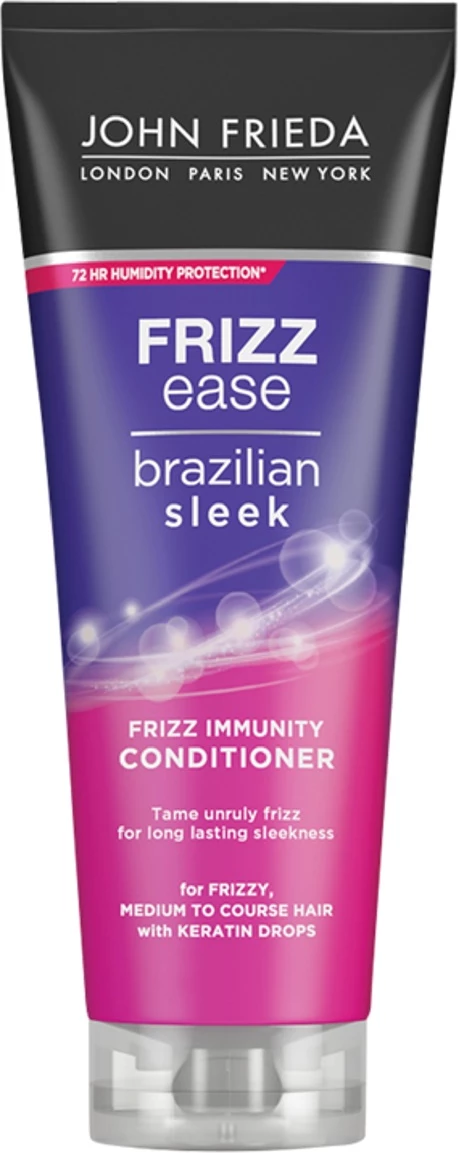 Negovalni balzam za lase John Frieda Frizz-Ease Brazilian Sleek Smoothing, 250 ml