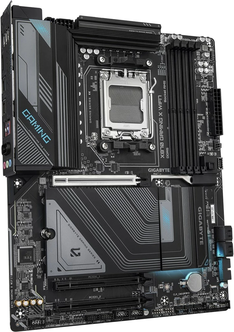 Matična plošča Gigabyte X870 GAMING X WIFI7, Socket AM5, črna