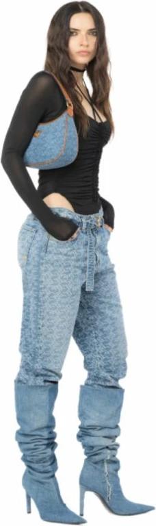 Jeansi Mom Fit, Pinko 100232A0IA, ženske