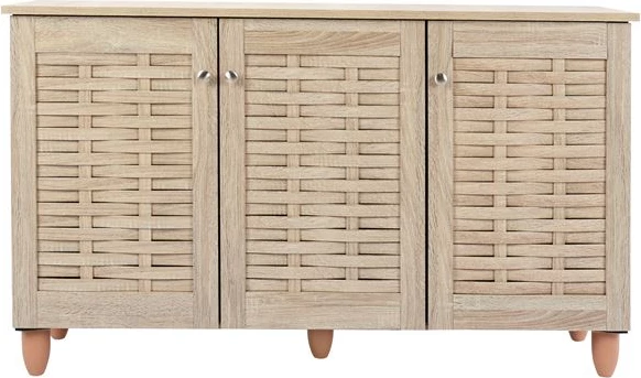 Lesena omarica za čevlje s 3 vrati FH2211.02 Sonama 114x34x68