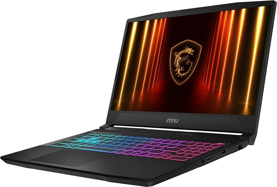 Gaming prenosnik Katana 15 HX B14WGK-061XPL, MSI, 15,6", Intel Core i7-14650HX, 16 GB RAM, 1 TB SSD, NVIDIA RTX 5070, črn