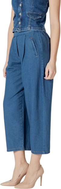 Hlače iz jeansa Ichi, svetlo modre za ženske