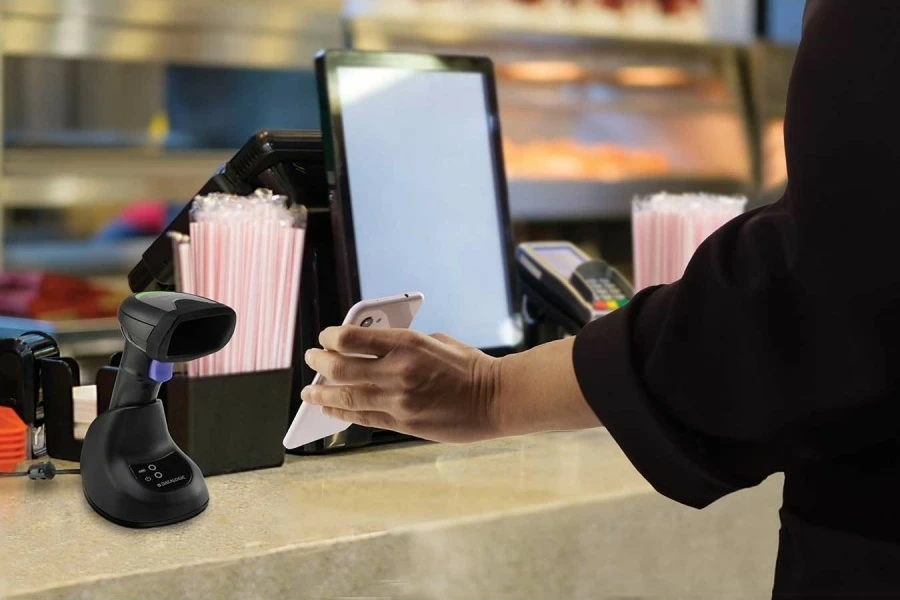 2D optični čitalec črtnih kod Datalogic QM2500, črn