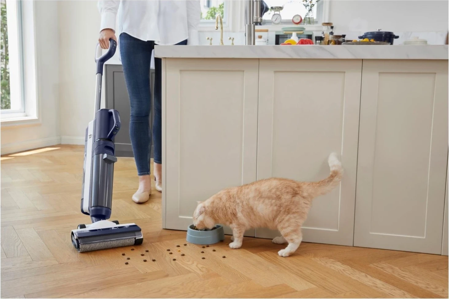 Pometalnik in pralnik tal Tineco Floor One S5 Combo Plus, moder