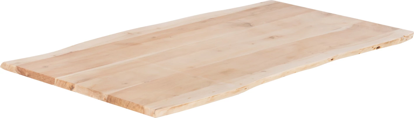 Namizna plošča iz masivnega lesa akacije FH8465.21 naravna barva lesa 140x80x4 (debelina) cm