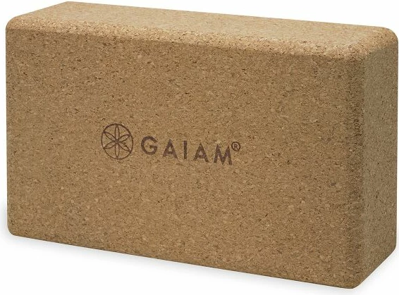 Blok za jogo GAIAM, za moške in ženske, rjav
