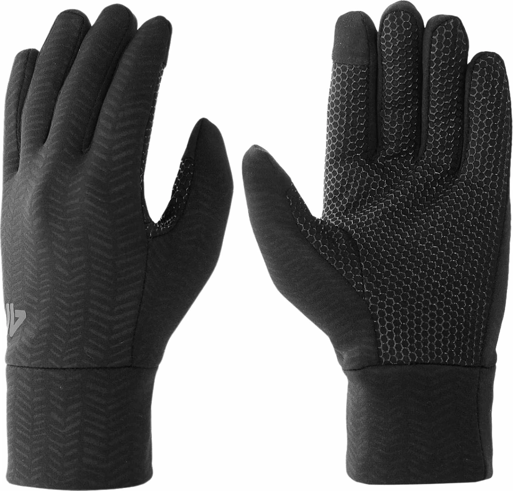 Športne rokavice unisex 4F, črne