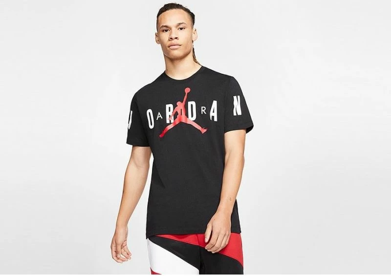 Majica za moške Nike Jordan, črna