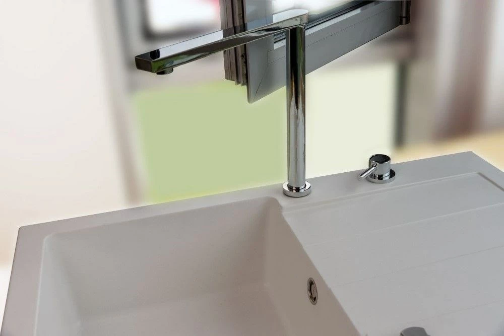 Kuhinjska armatura PYRAMIS SATELLITA 3/8', kovina, krom