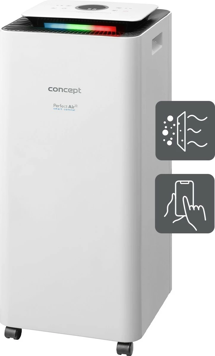 Dehumidifikator in čistilec zraka Concept Perfect Air Smart OV2216, bel
