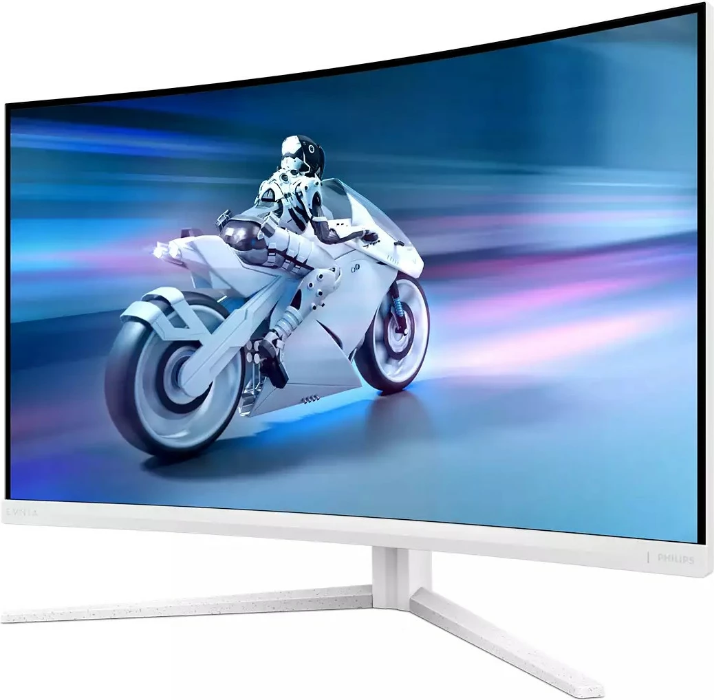 Zaokrožen 32-palčni monitor Full HD, 1 ms, 180 Hz — Philips Evnia 5000 32M2C5501/00, bel Zaokrožen 32-palčni monitor Full HD, 1 ms, 180 Hz — Philips Evnia 5000 32M2C5501/00, bel