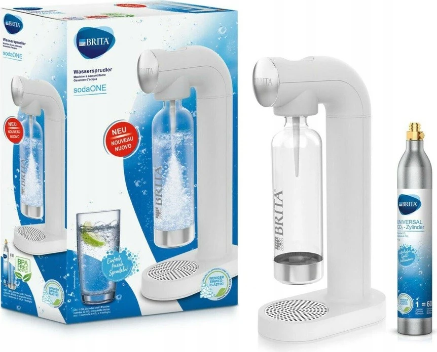 Naprava za gaziranje vode Brita, bela