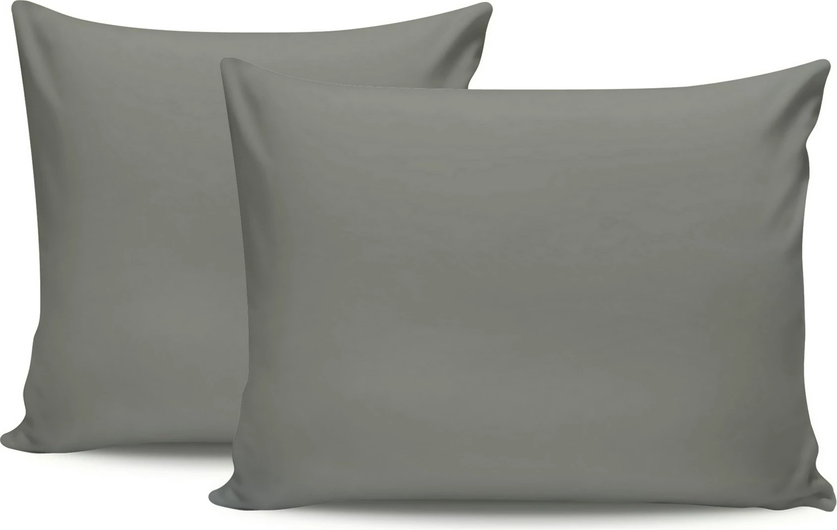 Set prevlek za vzglavnik (2 kosa), temno siva, L'essentiel, 50 x 80 cm