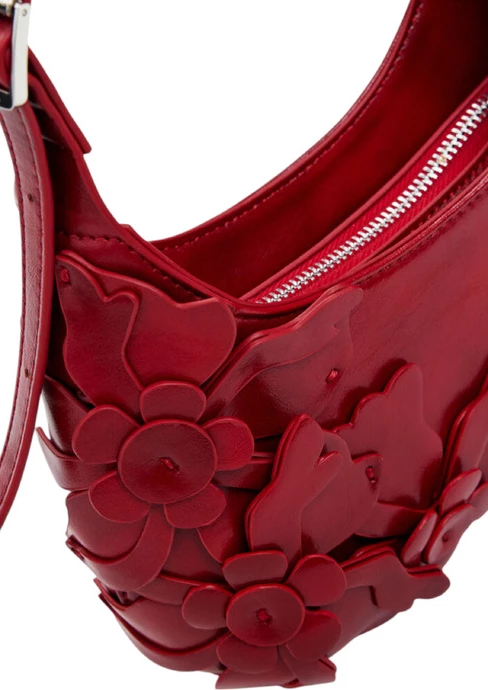 Elegantna rdeča torbica Desigual za ženske