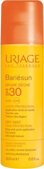 Zaščitni sprej pred soncem Bariésun Dry Mist SPF30, URIAGE, unisex, 200 ml