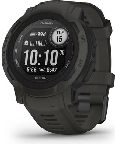 Pametna ura Garmin Instinct 2 Solar, 2,29 cm (0,9"), MIP, GPS, grafit