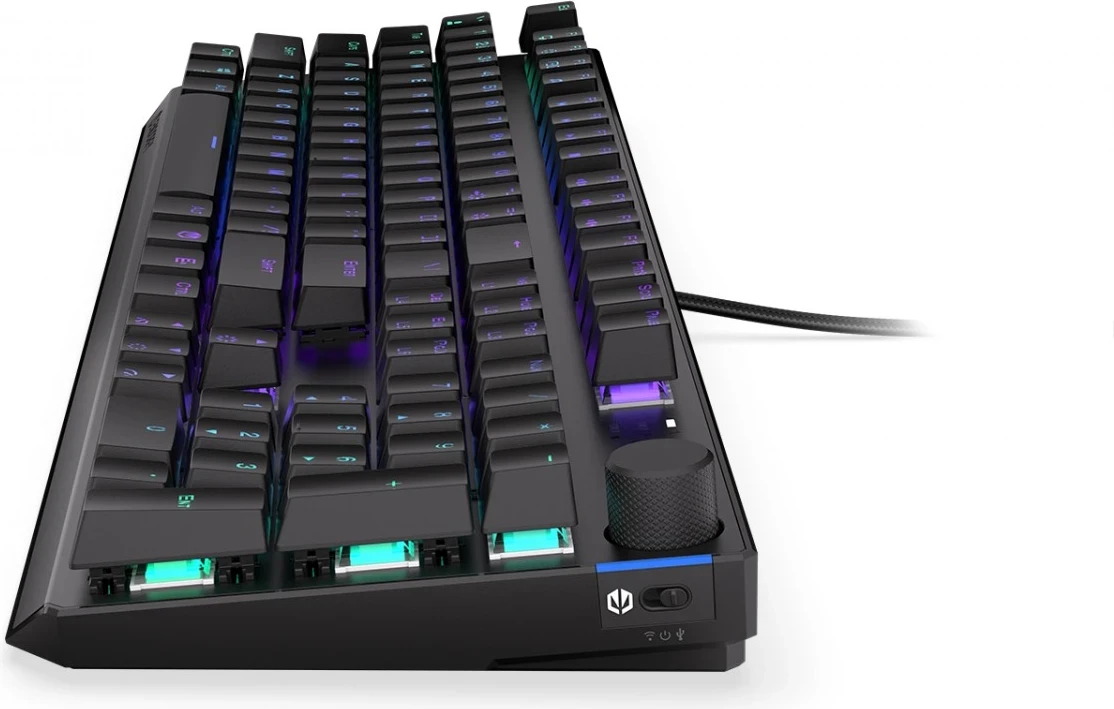 Gaming tipkovnica Endorfy Thock, Wi‑Fi, črna