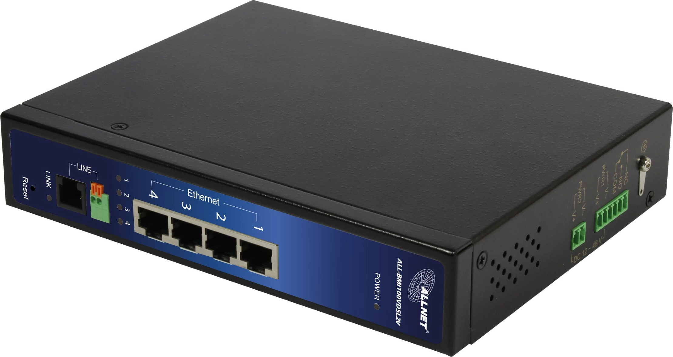 Mostek za omrežje ALLNET 172755, 100 Mbit/s, Ethernet LAN, črn Mostek za omrežje ALLNET 172755, 100 Mbit/s, Ethernet LAN, črn