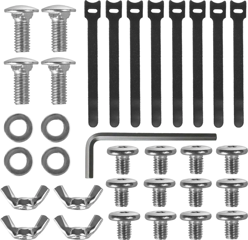 Organizator kablov pod mizo Maclean MC-102 W, 2 nivoja, jeklo, bel