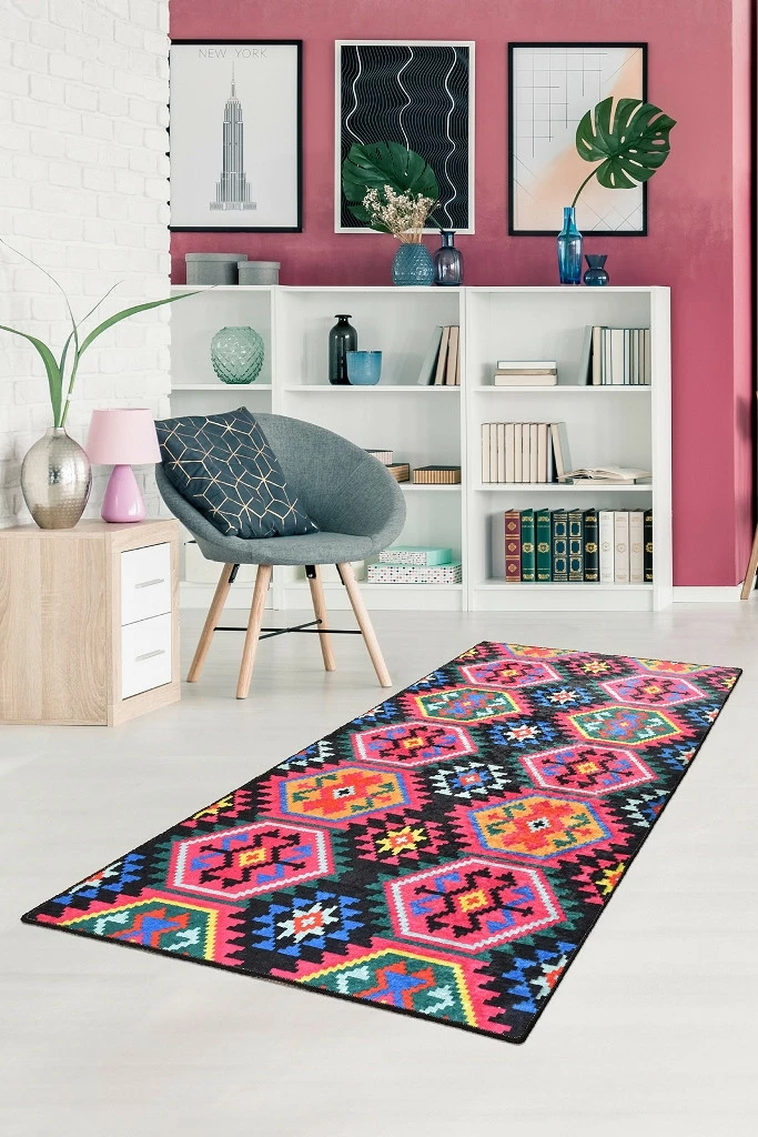 Preproga za hodnik, večbarvna, Conceptum Hypnose Magic, 80 x 150 cm