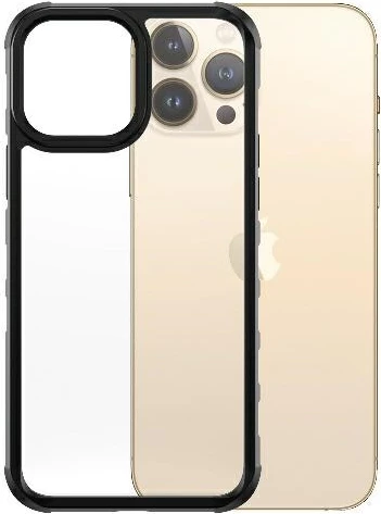 Zaščitni ovitek ClearCase PanzerGlass za iPhone 13 Pro Max, prozoren in črn