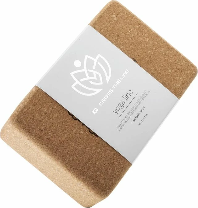 Blok za jogo IQ Namaste, rjav