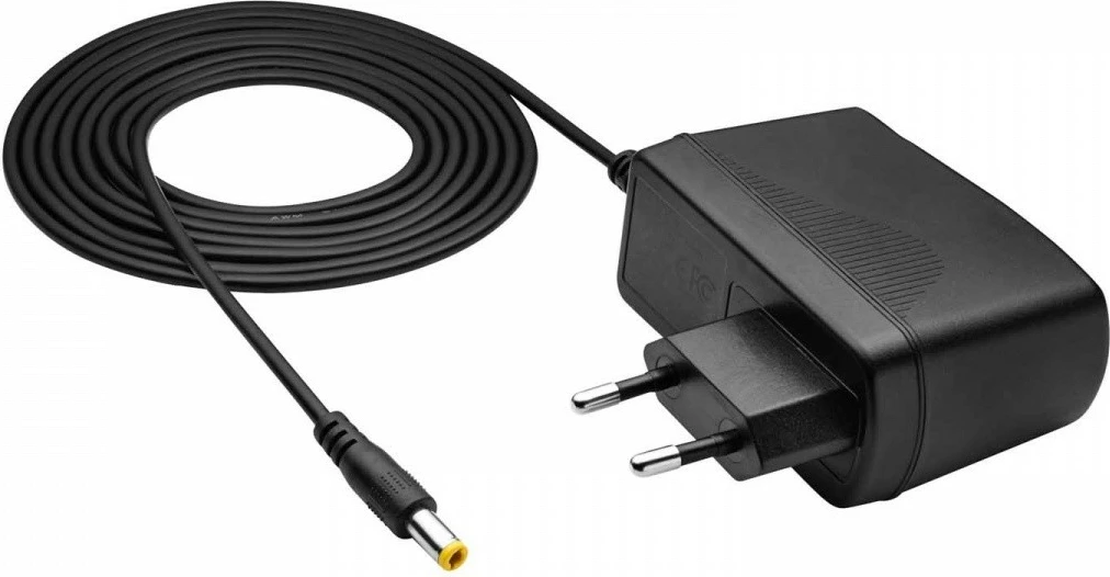 Stenski polnilec za baterijske sesalnike Tefal X-Force Flex AKYGA AK-PD-22, 29 V, 0,74 A, 21,46 W, 1,8 m, črn