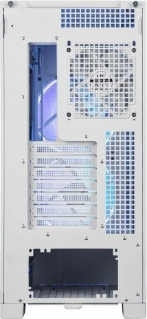 Računalniško ohišje Velox 300R Airflow PZ MPG, midi tower, ARGB, podpora E-ATX/ATX/mATX/mini-ITX, USB Type-C 20 Gb/s, kaljeno steklo, belo