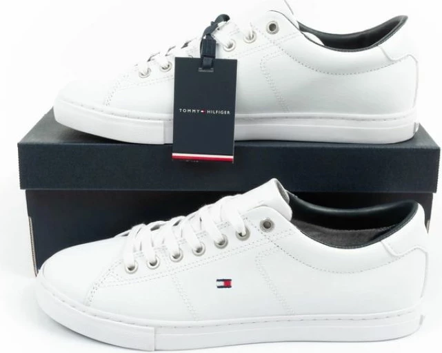 Klasika bele moške čevlje Tommy Hilfiger