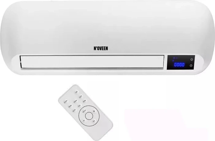 Perde za zrak N'OVEEN HC2100, 2 kW, bela, z daljinskim upravljalnikom