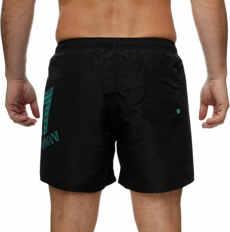 Športne kratke hlače Emporio Armani EA7, črne