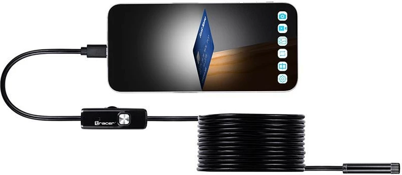 Endoskopska kamera 5 m, 7 mm, LED, USB, Tracer TRAKAM46629, črna