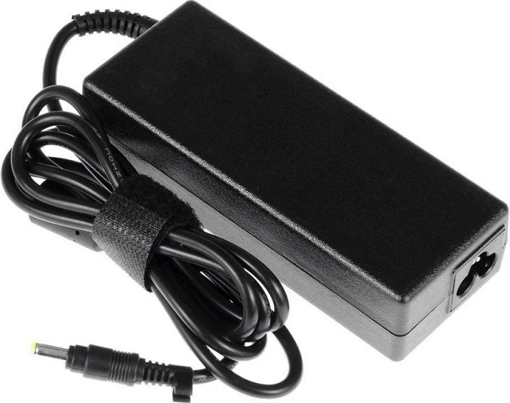 Napajalni adapter 90 W za HP, Green Cell AD14P, črn
