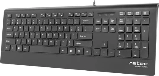 Tastatura za pisarno Natec, črna