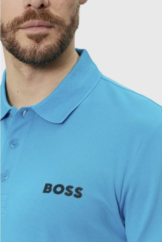 Polo majica za moške Boss, modra