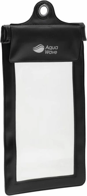 Vodoodporen ovitek za telefon Aquawave, črn
