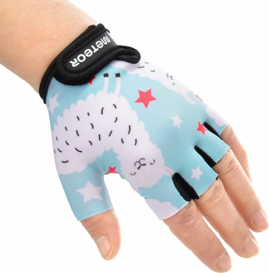 Rokavice za kolo za otroke Meteor, modre