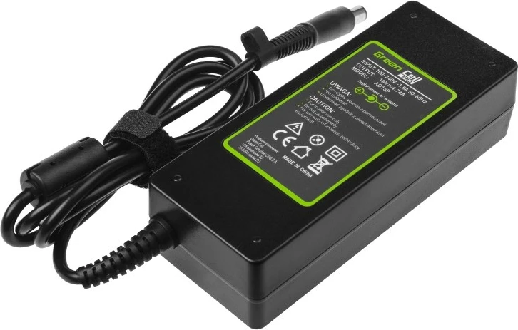 Polnilec za prenosnik Green Cell AD15P, 90 W, črn