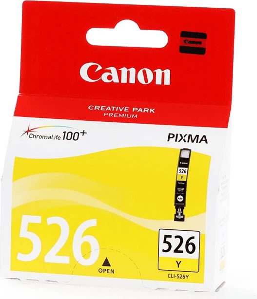 Črnilna kartuša Canon CLI-526Y 4543B001, 9 ml, rumena