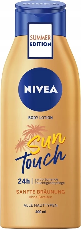Losion za telo Nivea Sun Touch Tanning za ženske, 400 ml