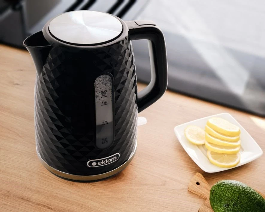 Električna vrelka 1,7 L 2200 W, črna — Eldom C280C