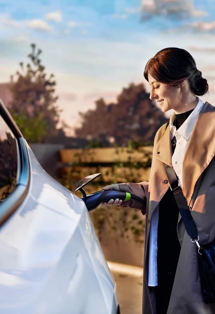 Prenosni polnilec za električna vozila Green Cell Habu EVGC01, 11 kW, 7 m, Tip 2 CEE Wallbox, črn